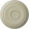 Ekena Millwork Caputo Ceiling Medallion (Fits Canopies up to 6"), Hand-Painted Clear Yellow, 24 1/4"OD x 1 1/2"P CM24CACYF - alternate 1